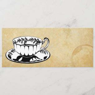 Invitation de goûter/thé d'après-midi