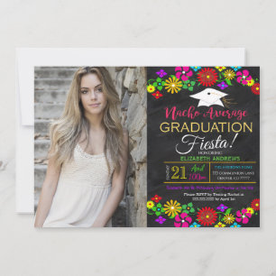 Invitation de graduation Fiesta