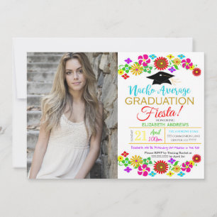Invitation de graduation Fiesta