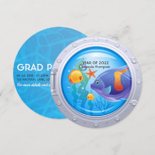 Invitation de graduation nautique