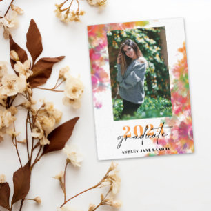 Invitation de graduation personnalisable dynamique