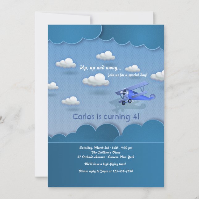 Invitation de grand voyageur (Devant)