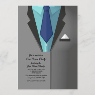 Invitation de Grey Tux