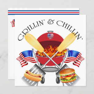 Invitation de Grillin et Chillin