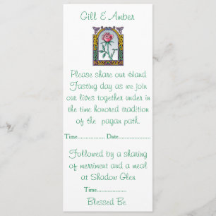 Invitation de Handfasting