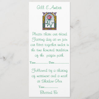 Invitation de Handfasting