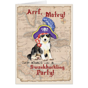 Invitation de Husky Pirate