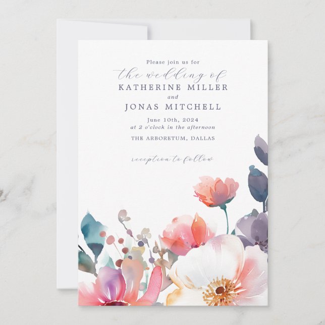 Invitation de jardin secret V2 (Devant)