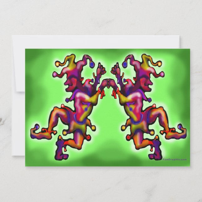 Invitation de Jesters (Devant)
