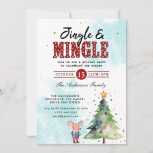 Invitation de Jingle & Mingle Holiday Party