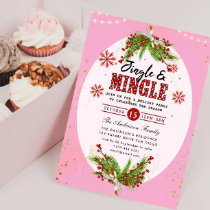 Invitation de Jingle & Mingle Holiday Party