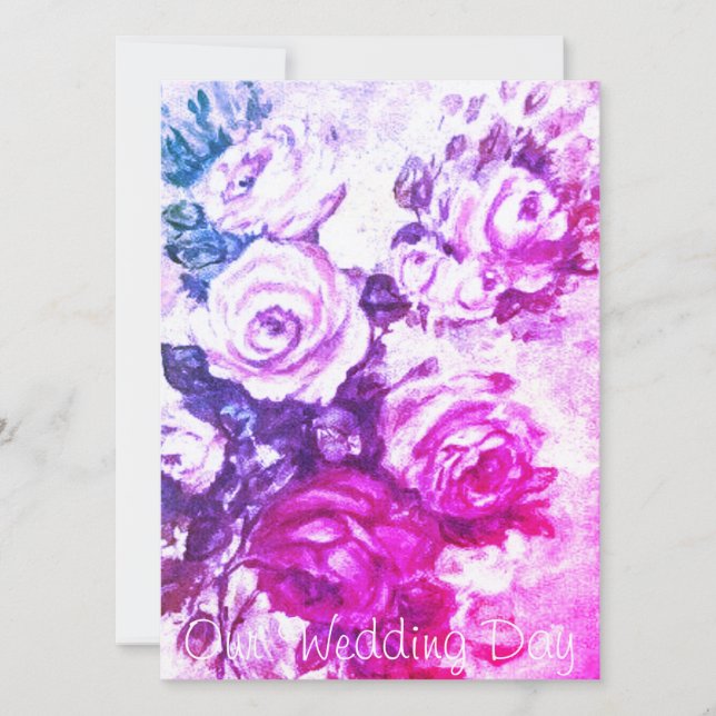 INVITATION DE JOUR DE MARIAGE ART&STYLE DE DESIGN  (Devant)