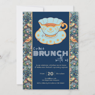Invitation de Kitchen Tea dans le style William Mo