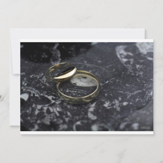 Invitation de la bande des Mariages d'or jaune (Devant)