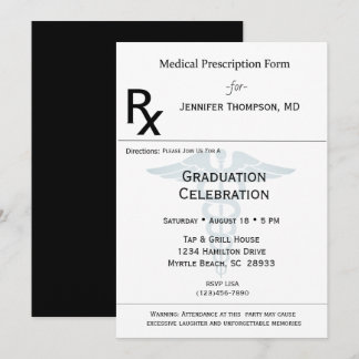 Invitation de la bande d'ordonnance Médicale