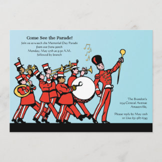 Invitation de la bande Marching