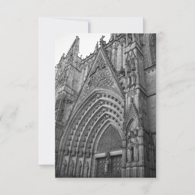 Invitation de La Catedral (Barcelone, Espagne) (Devant)