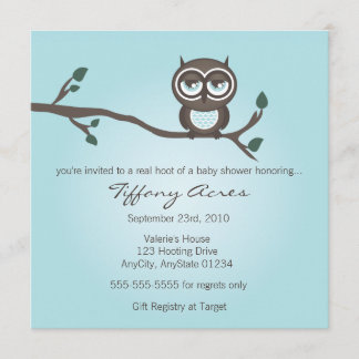 Invitation de la Chouette bleue