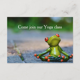 Invitation de la classe Yoga