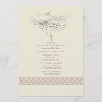 Invitation de la colombe de cooing