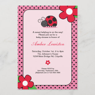 Invitation de la dame Bug