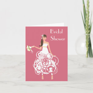 Invitation de la douche nuptiale