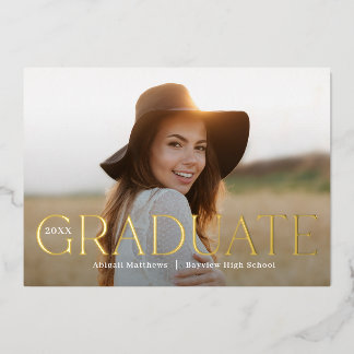 Invitation de la Faire-part de graduation de la ca