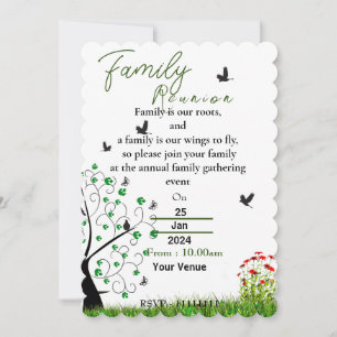 Invitation de la famille Reuion