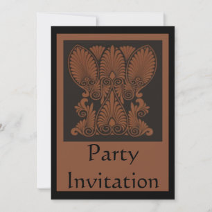 Invitation de la fête