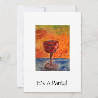 Invitation de la fête