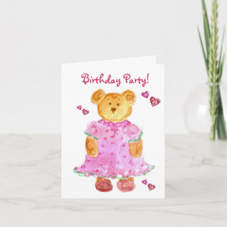 Invitation de la fête Anniversaire de enfant de l'