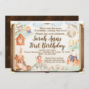 Invitation de la fête d'anniversaire de la mère Go
