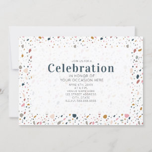 Invitation de la fête de célébration générique Ter
