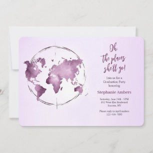 Invitation de la fête de graduation