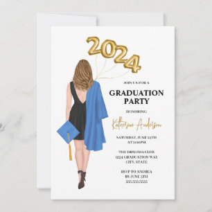 Invitation de la fête de graduation