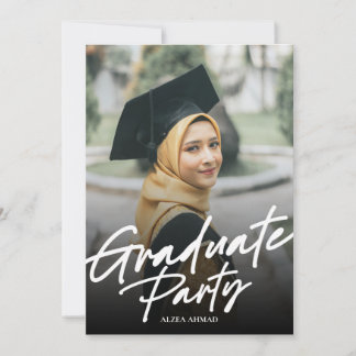 Invitation de la fête de graduation