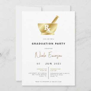 Invitation de la Fête de Graduation de l'École de 