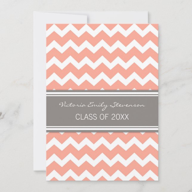 Invitation de la fête de graduation personnalisée  (Devant)