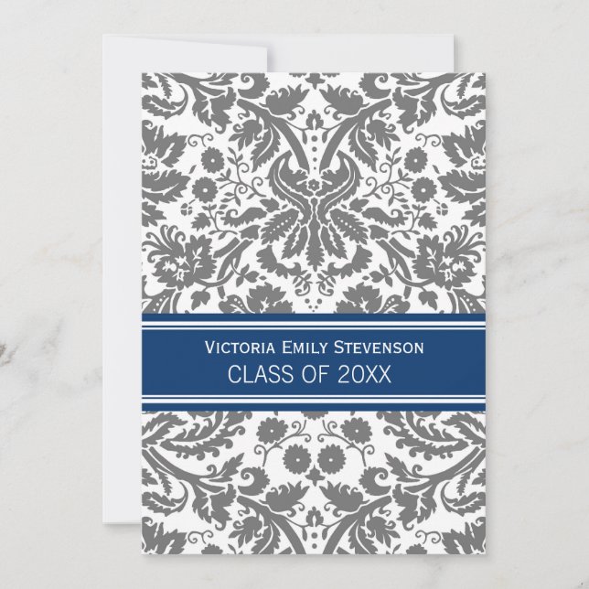 Invitation de la fête de graduation personnalisée  (Devant)
