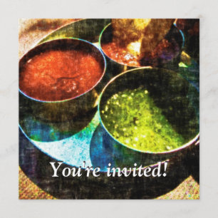 Invitation de la fête de la Fiesta mexicaine