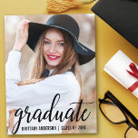 Invitation de la fête de la photographie moderne B<br><div class="desc">Carte postale de l'invitation de la fête de graduation moderne</div>
