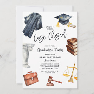 Invitation de la fête de la remise des diplômes de