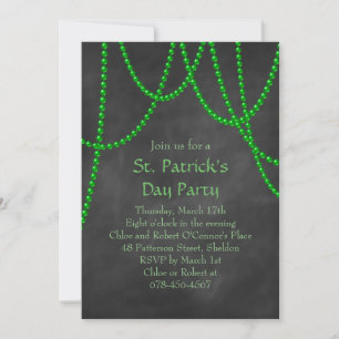 Invitation de la fête de la Saint-Patrick