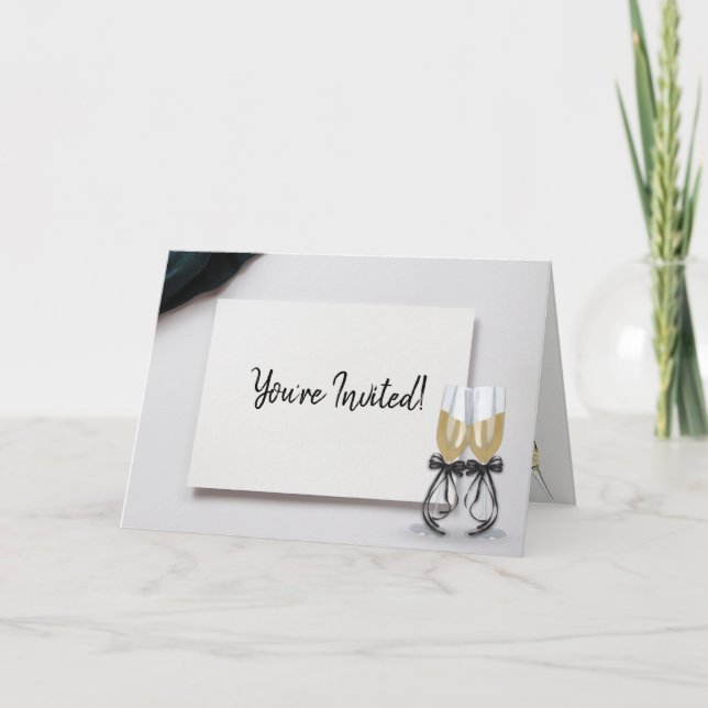 Invitation de la fête de la Saint-Sylvestre (Devant)