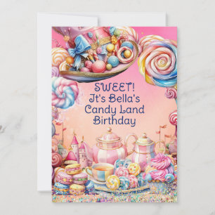 Invitation de la fête de la sueur Whimsical