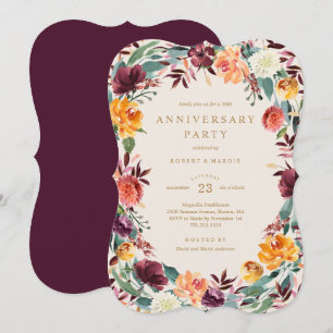 Invitation de la fête de l'anniversaire de la fron