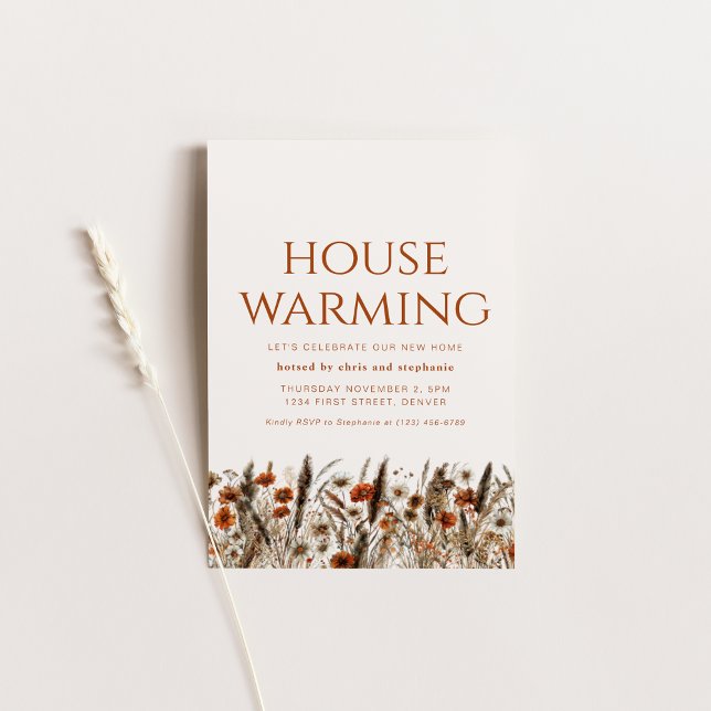 Invitation de la fête de l'automne moderne (Créateur téléchargé)