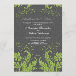 Invitation de la Fête de l'engagement floral moder