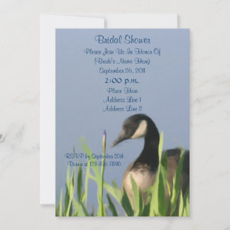 Invitation de la Fête de l'mariée d'art Canada Goo