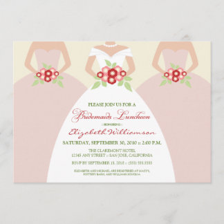 Invitation de la Fête de l'mariée des femmes marié